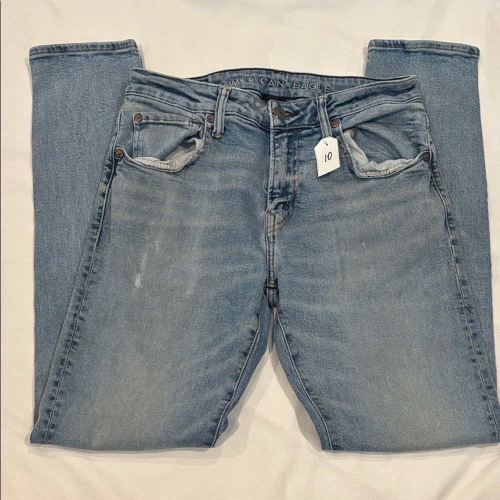American Eagle Outfitters Light Blue Skinny Jeans